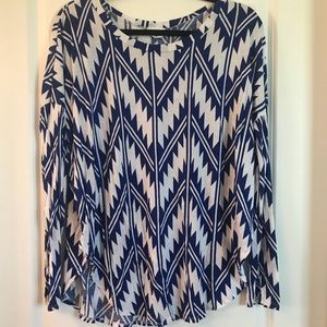 Blue & White Tunic